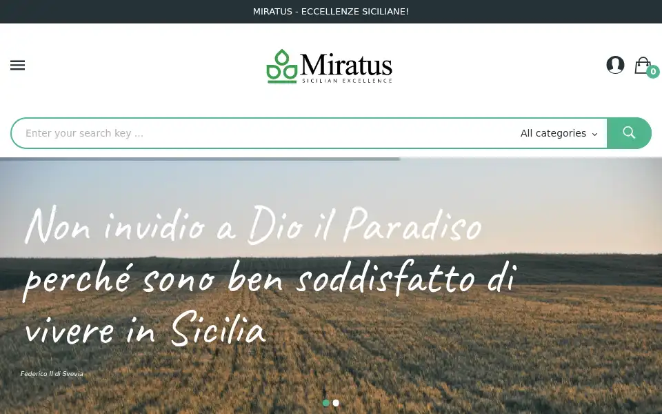 Screenshot of miratus.it