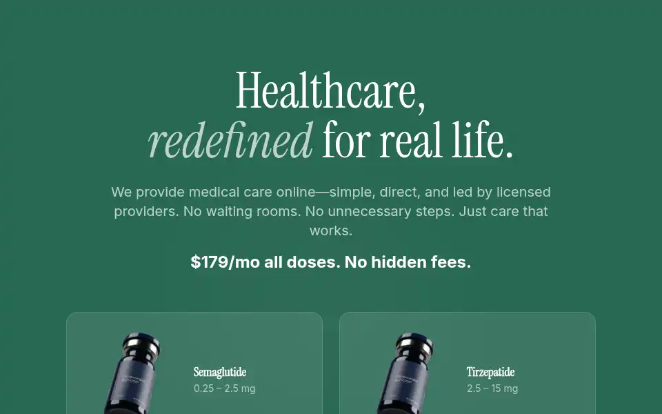 Screenshot of miraviglp1.com