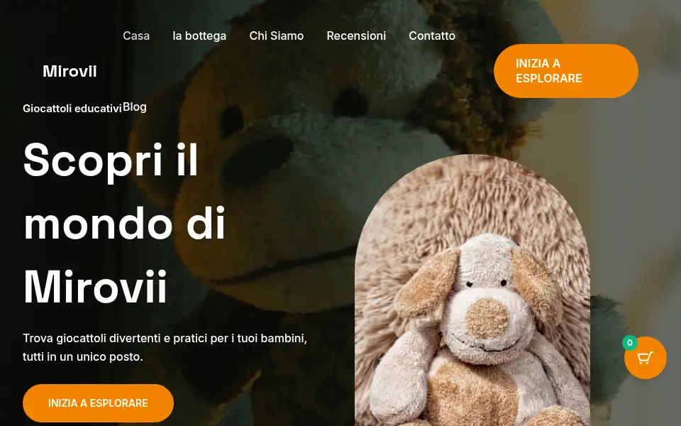 Screenshot of mirovii.com