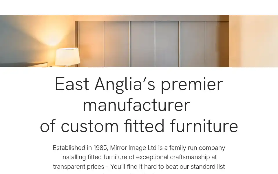 Screenshot of mirrorimageltd.co.uk