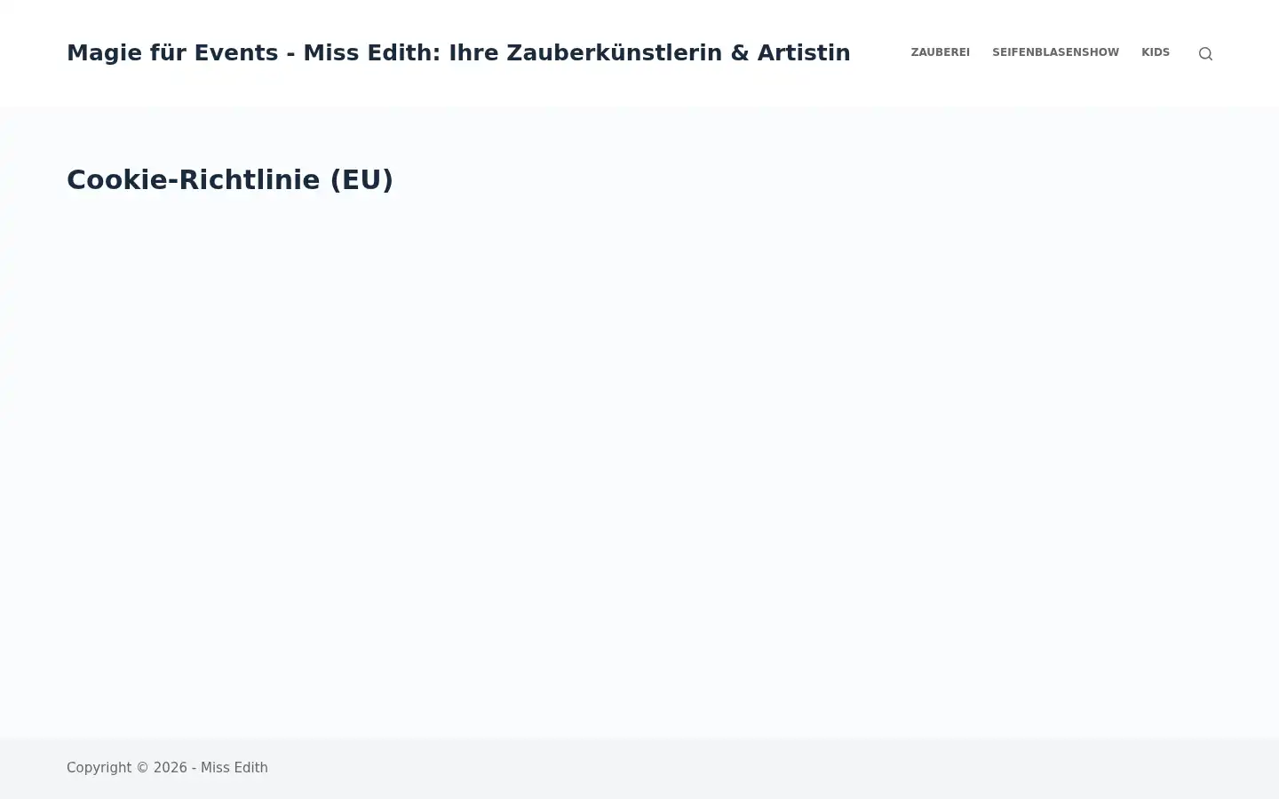 Screenshot of missedith.de