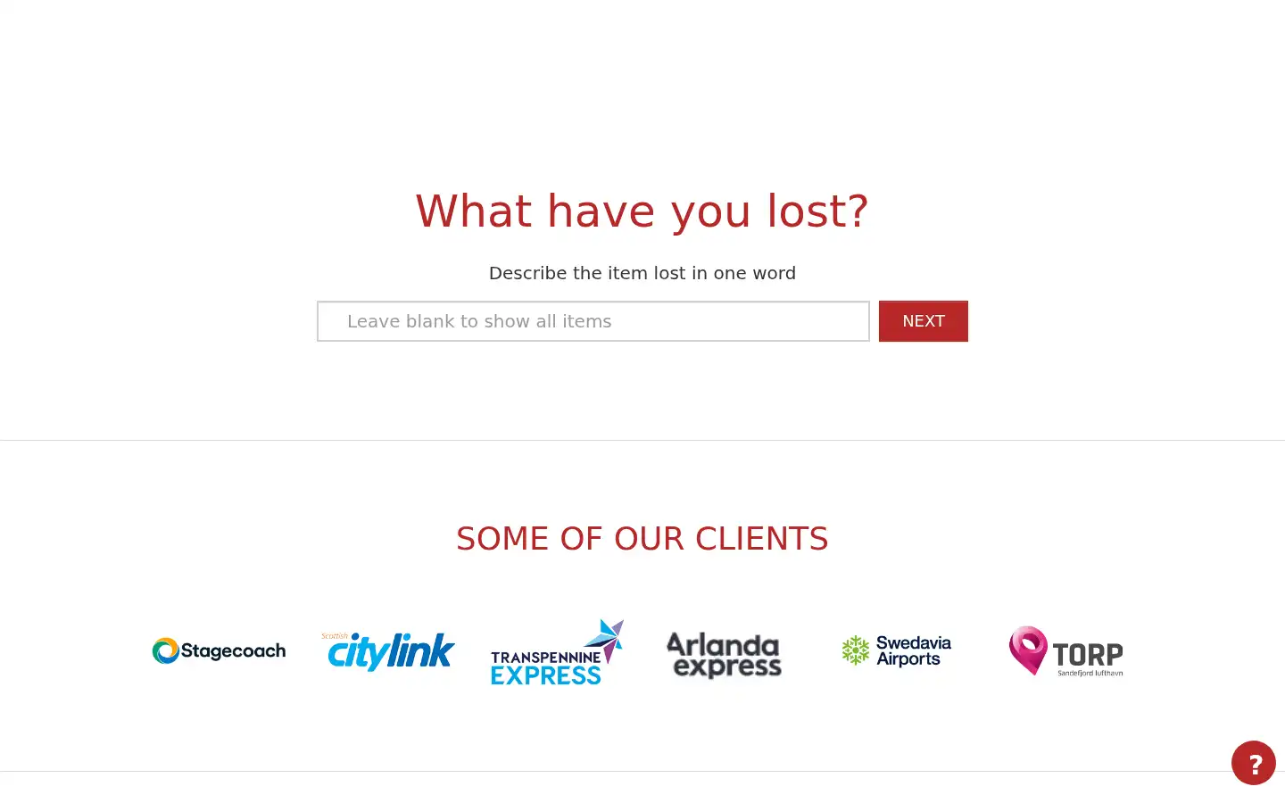 Screenshot of missingx.com