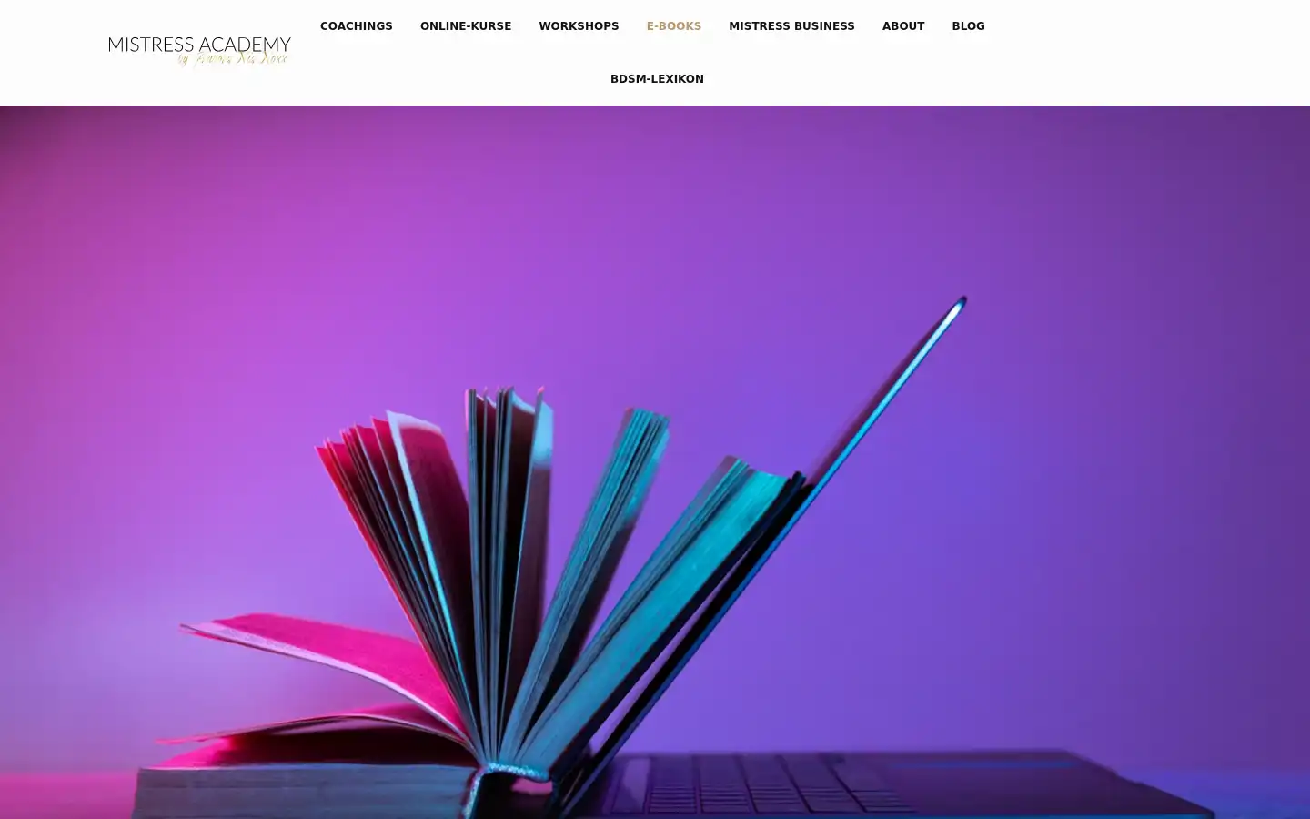 Screenshot of mistressacademy.de