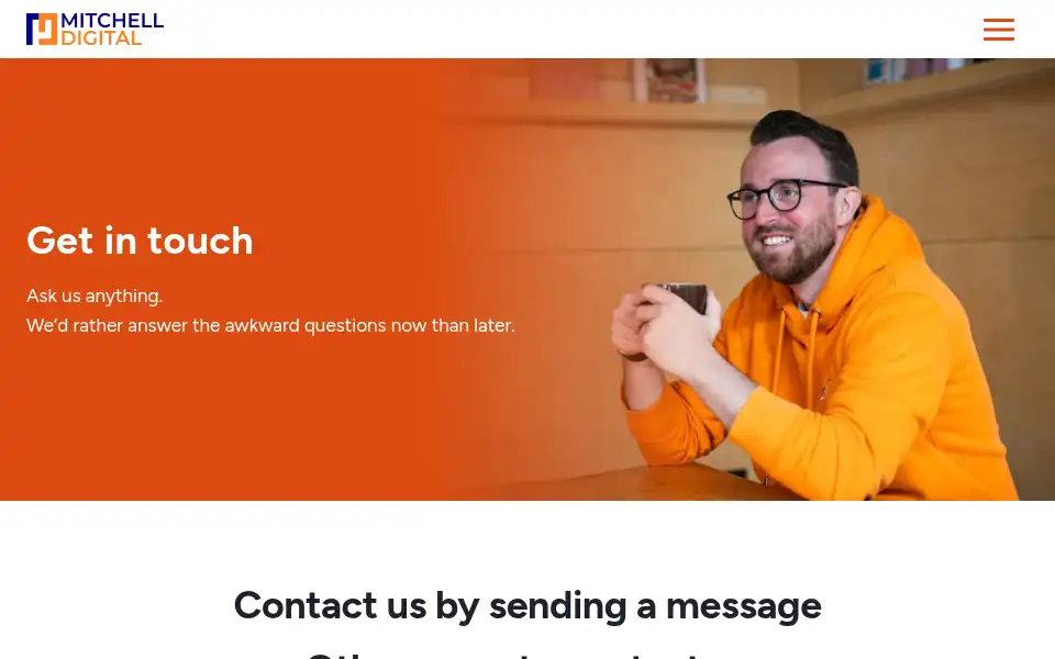 Screenshot of mitchelldigital.co.uk
