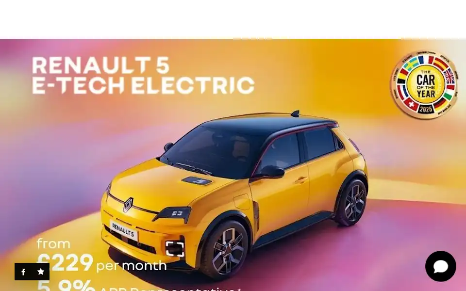 Screenshot of mitchellsrenault.co.uk