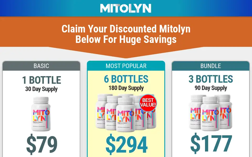 Screenshot of mitolyn.com