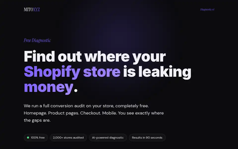 Screenshot of mitoxyz.online