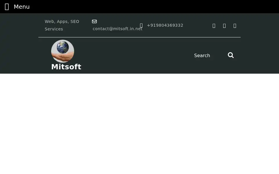 Screenshot of mitsoft.us