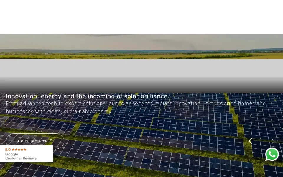 Screenshot of mittalsgreenenergy.com