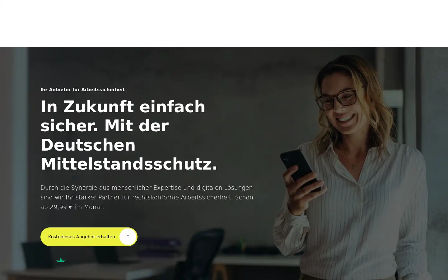 Screenshot of mittelstandsschutz.de