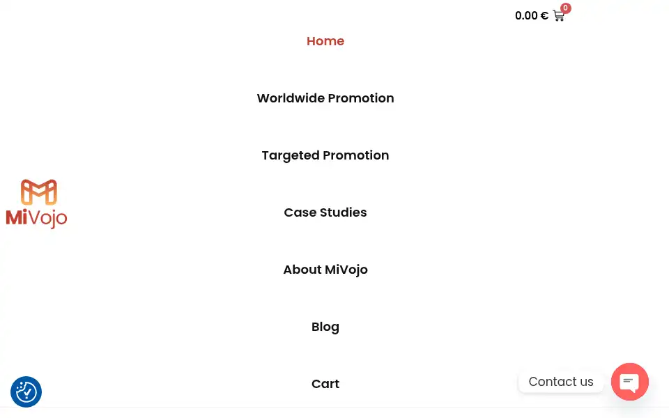 Screenshot of mivojo.com