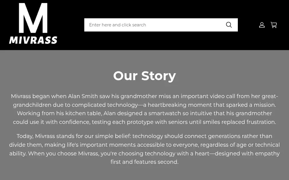 Screenshot of mivrass.com