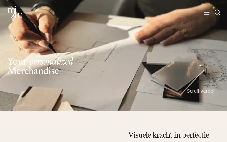 Screenshot of mixmshop.com