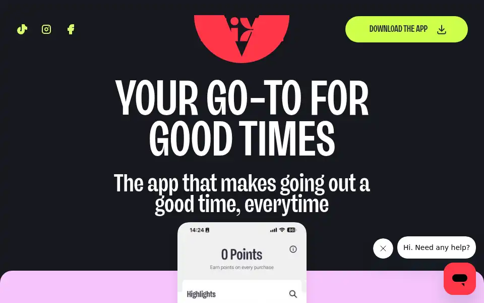 Screenshot of mixr.co.uk