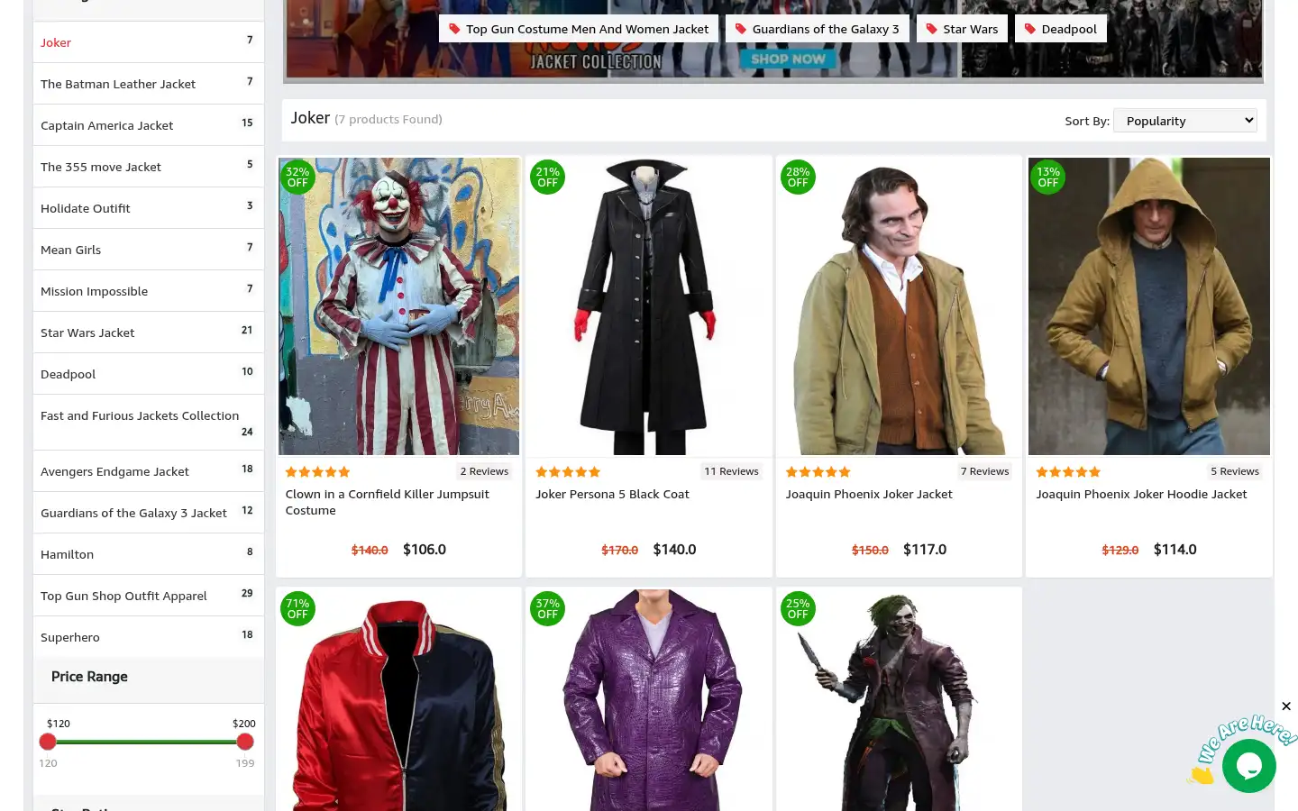 Screenshot of mjacket.com