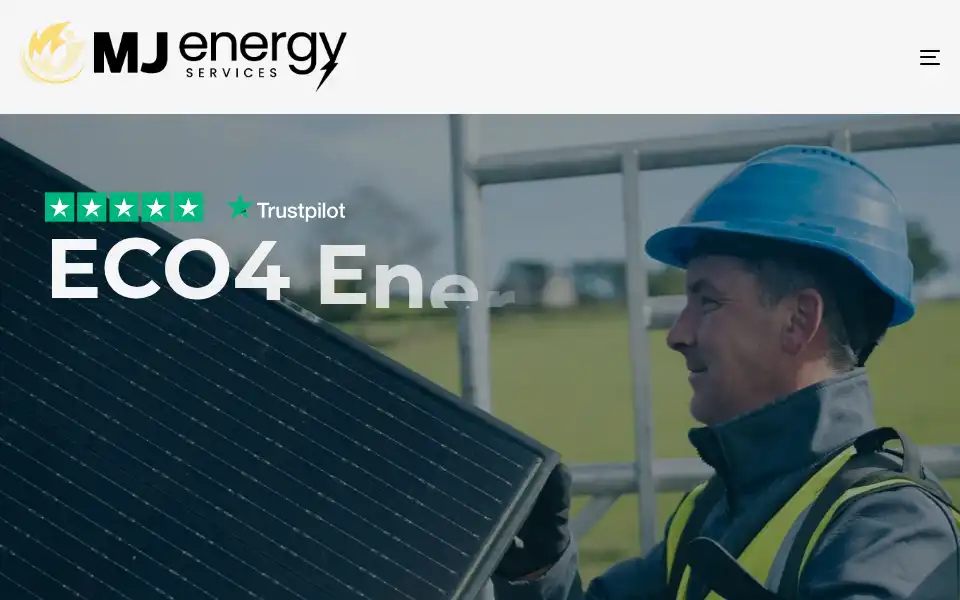 Screenshot of mjenergyservices.co.uk