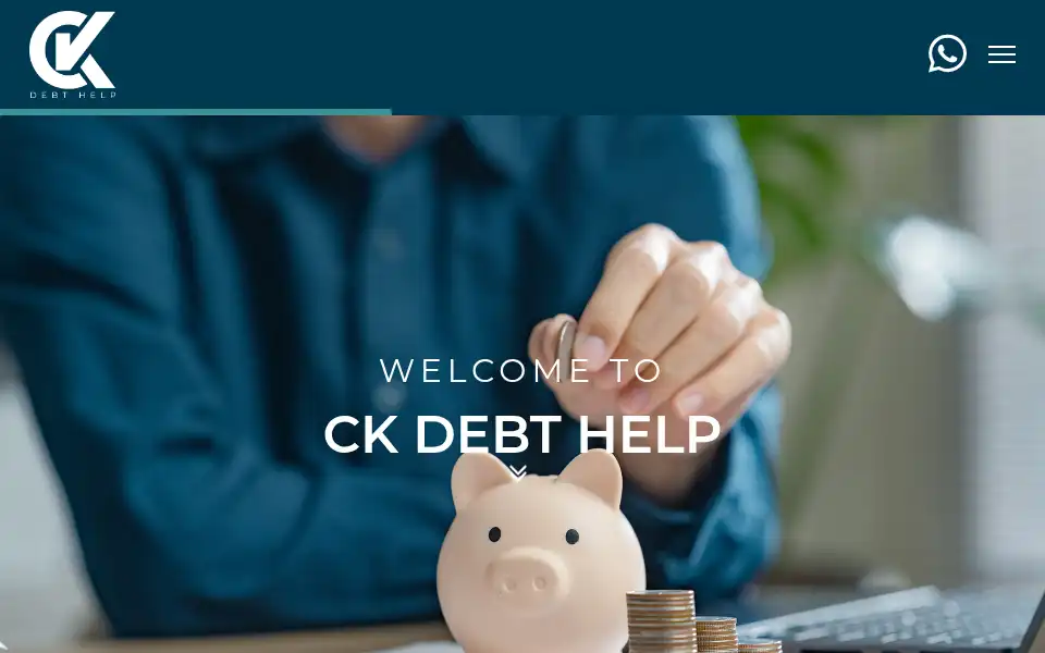 Screenshot of mjf-finance.co.uk