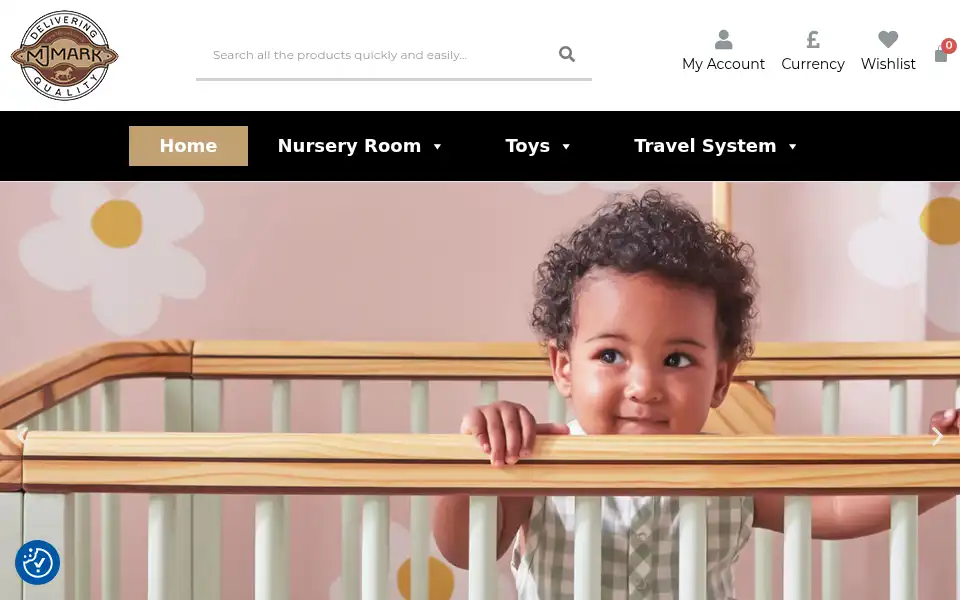 Screenshot of mjmark.co.uk