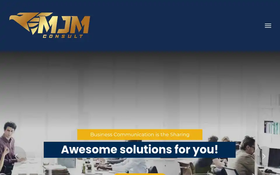 Screenshot of mjmconsult.uk
