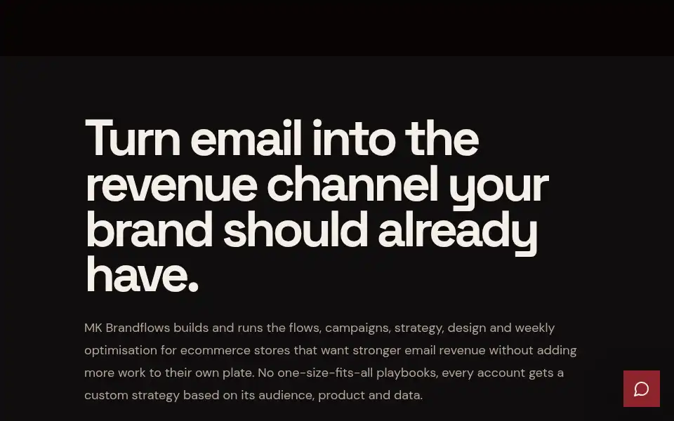 Screenshot of mk-brandflows.com
