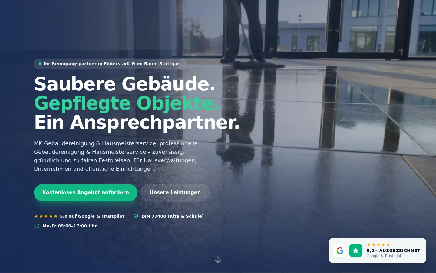 Screenshot of mk-reinigungsdienst.de