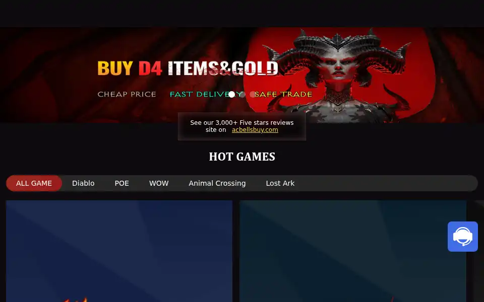 Screenshot of mmobuy.com