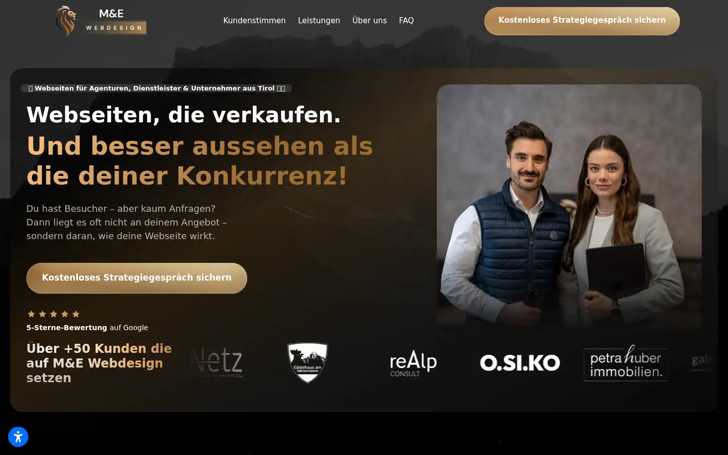 Screenshot of mneweb.at
