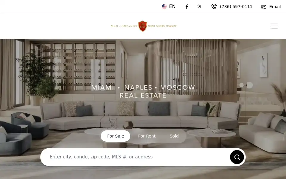 Screenshot of mnmcompanies.com