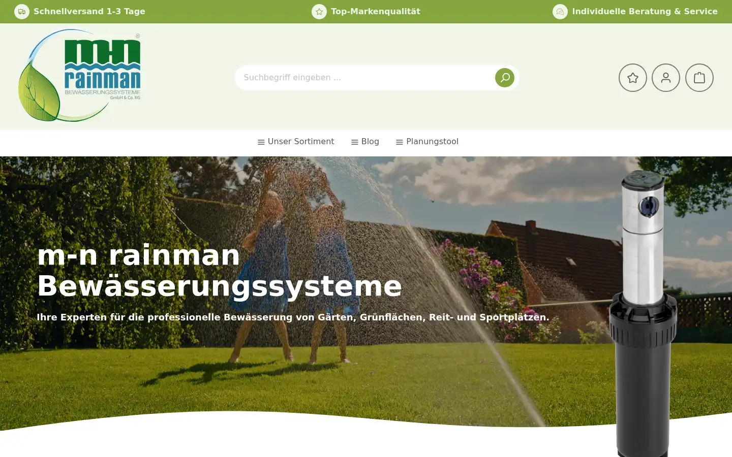 Screenshot of mnrainman.com
