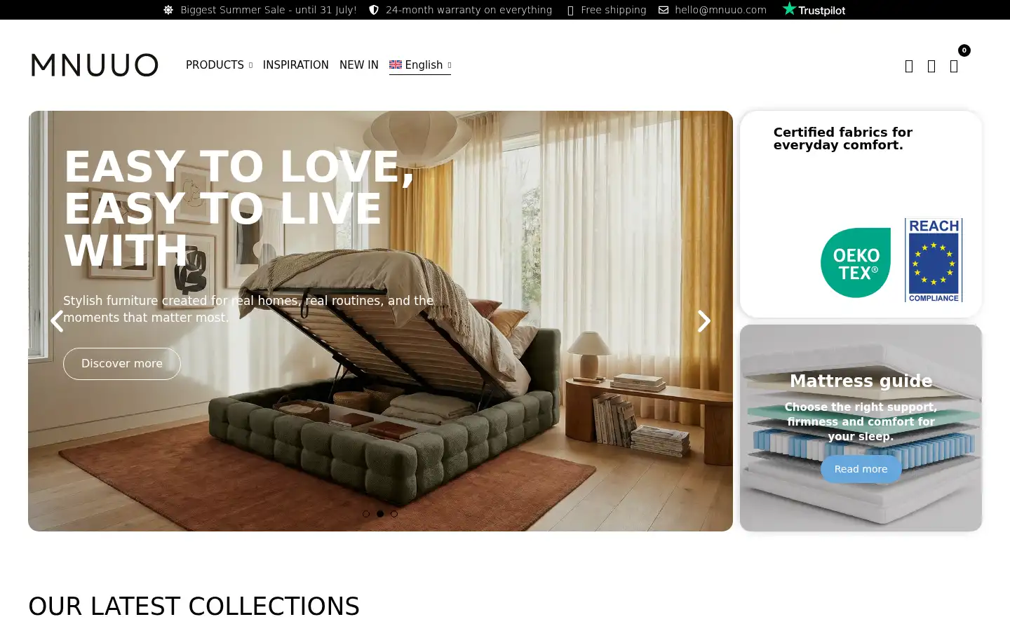 Screenshot of mnuuo.com