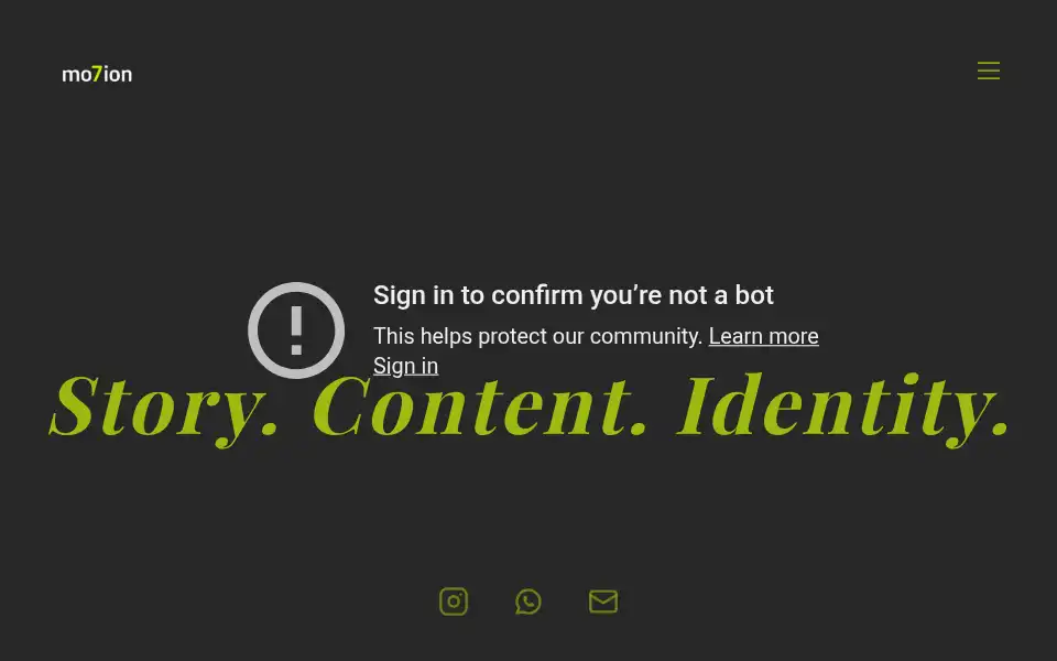 Screenshot of mo7ion.co