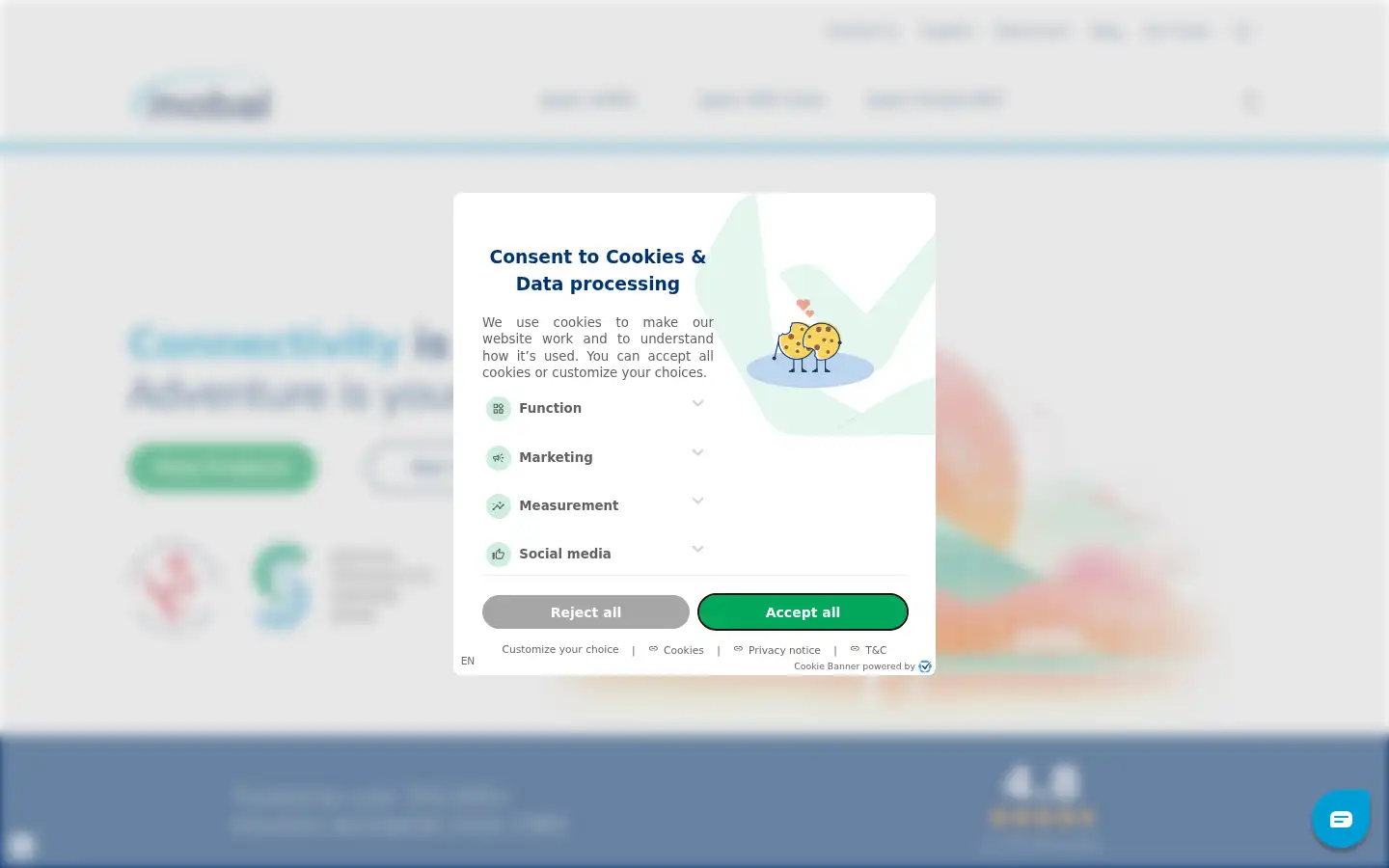 Screenshot of mobal.com