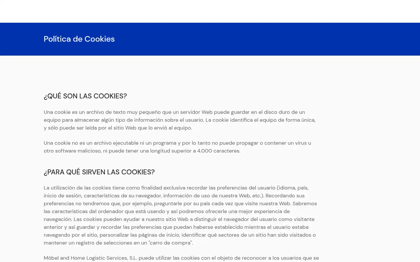 Screenshot of mobelservices.com