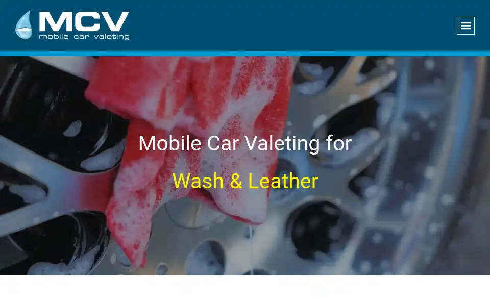 Screenshot of mobilecarvaleting.co.uk