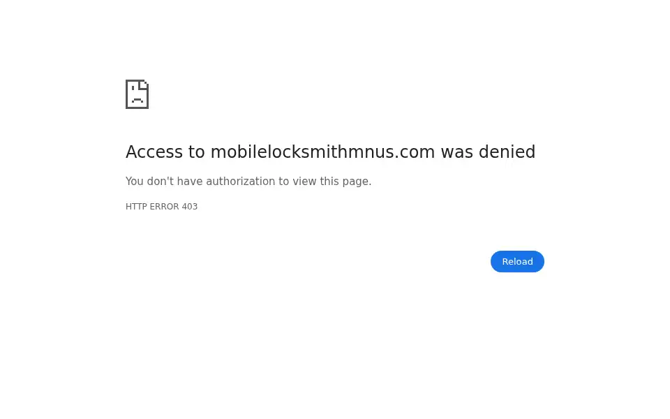 Screenshot of mobilelocksmithmnus.com