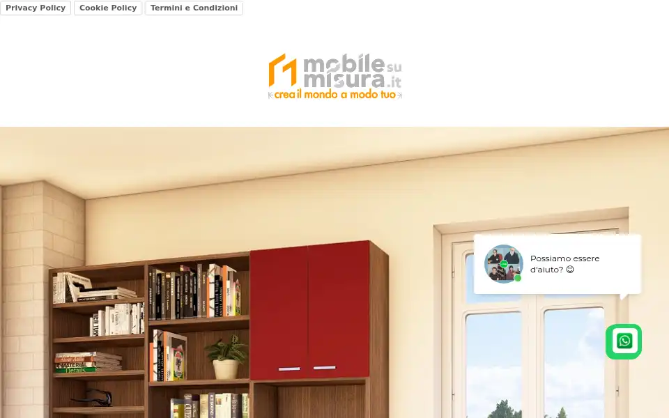 Screenshot of mobilesumisura.it