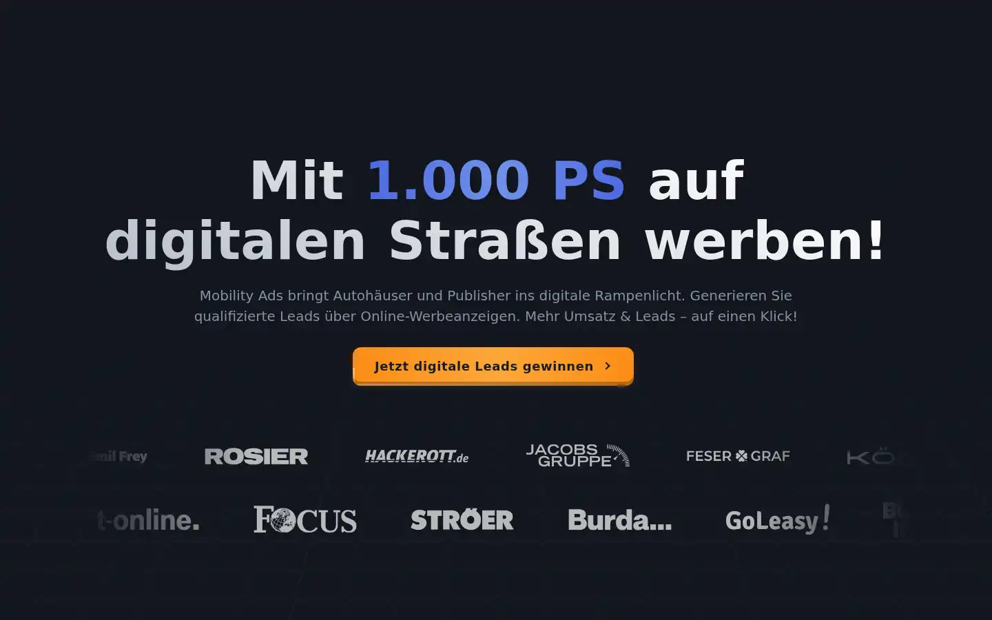 Screenshot of mobility-ads.de