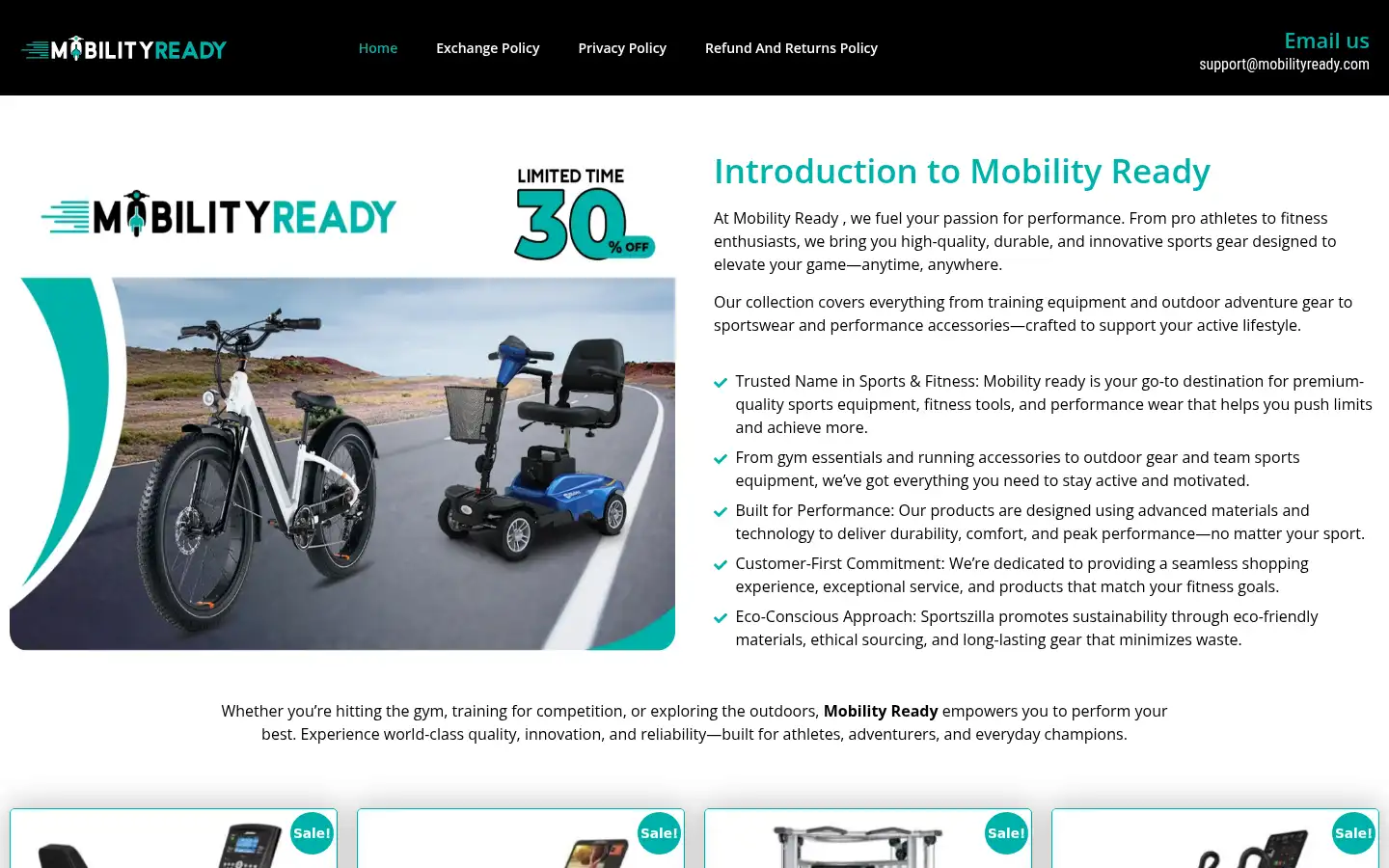 Screenshot of mobilityready.com