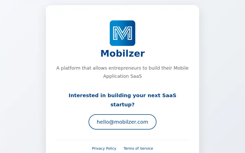 Screenshot of mobilzer.com