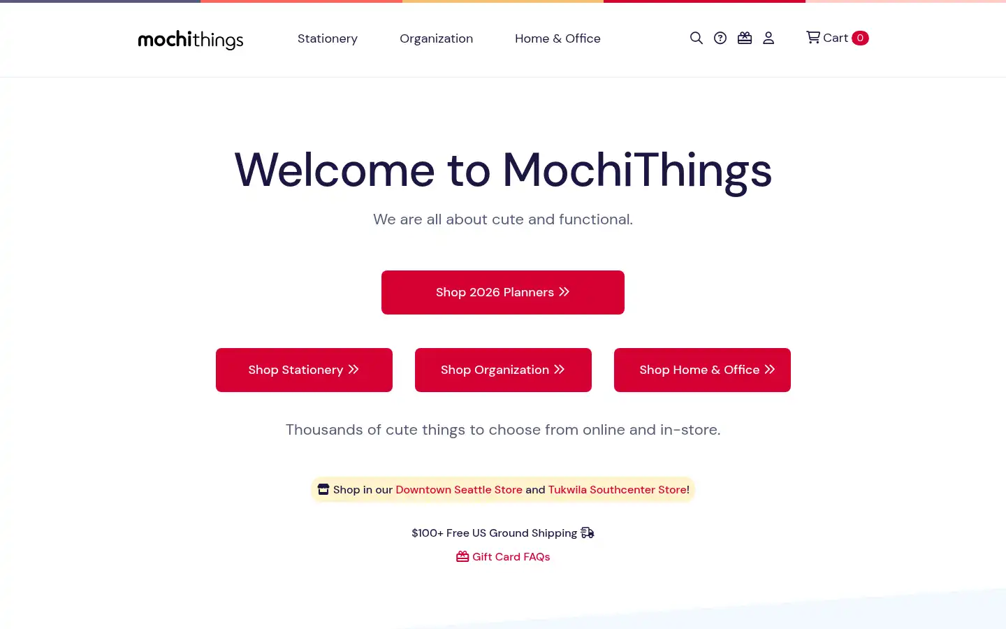 Screenshot of mochithings.com