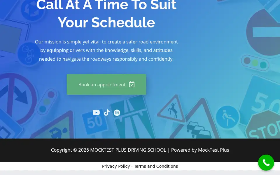 Screenshot of mocktestplus.com