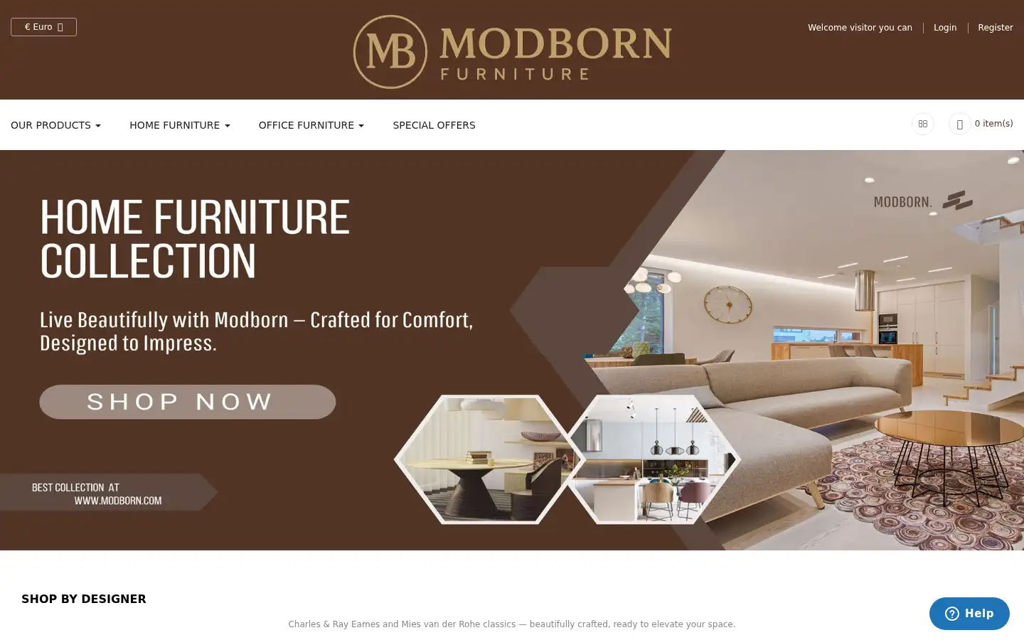 Screenshot of modborn.com