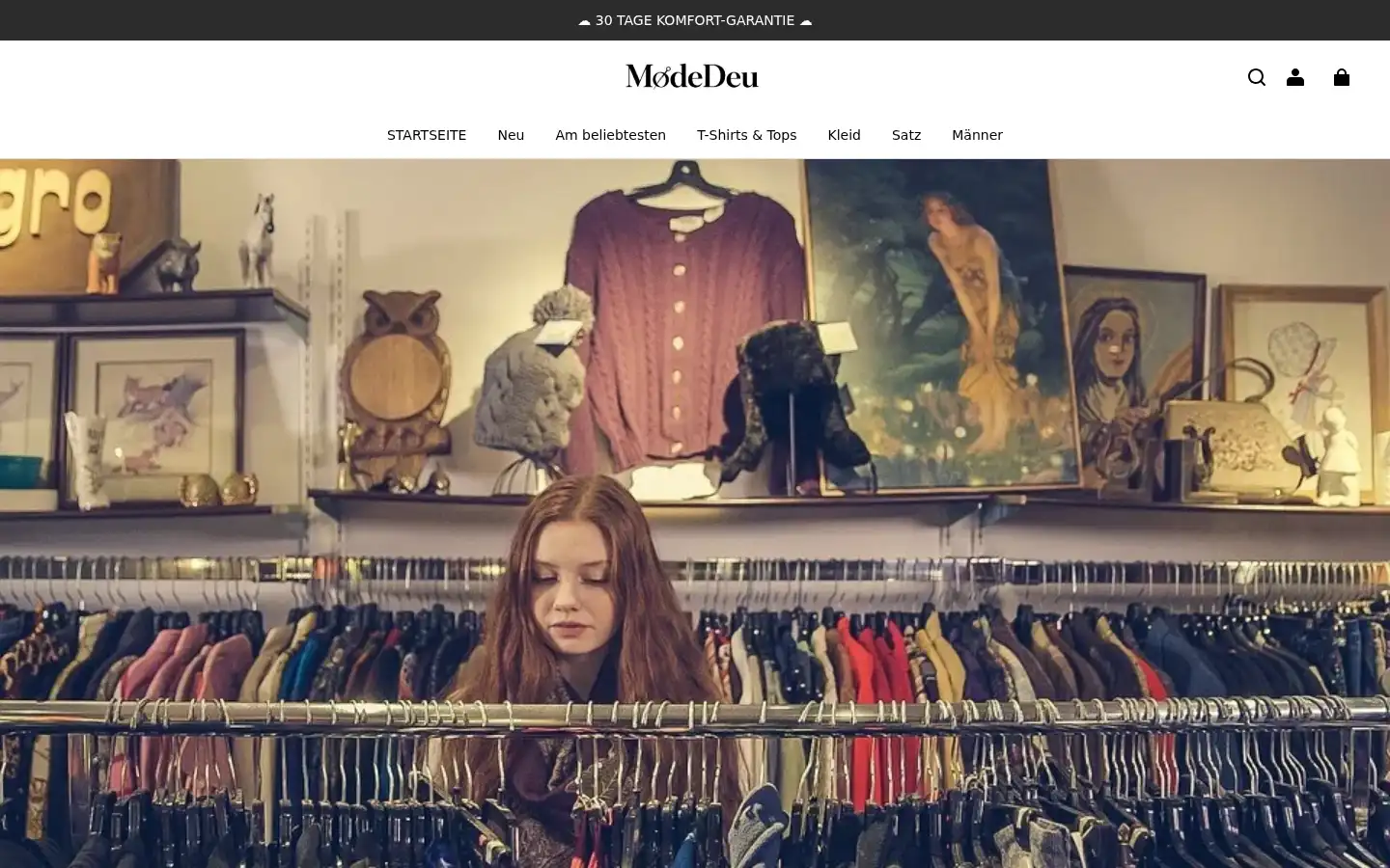 Screenshot of modedeu.com
