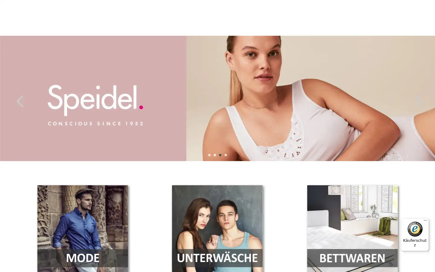 Screenshot of modehaus-siemers.de