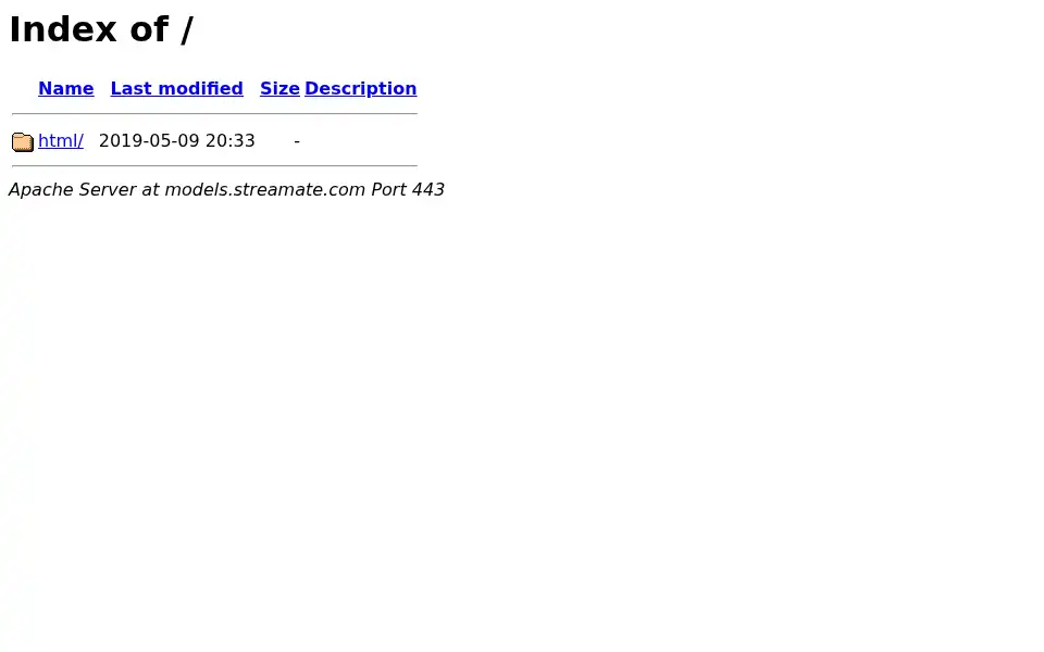 Screenshot of models.streamate.com