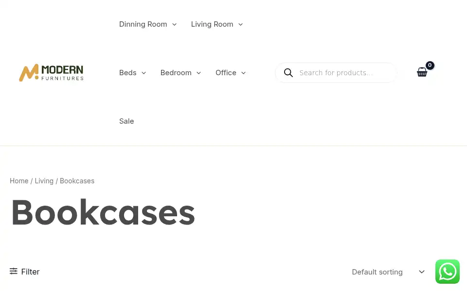Screenshot of modern-furnitures.co.uk