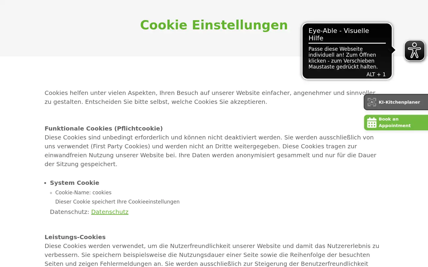 Screenshot of moebel-hornung.de