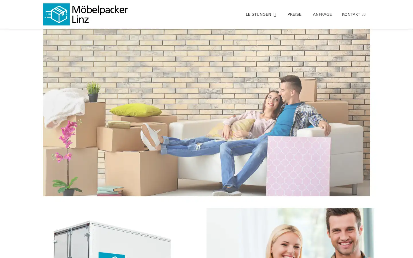 Screenshot of moebelpacker-linz.at