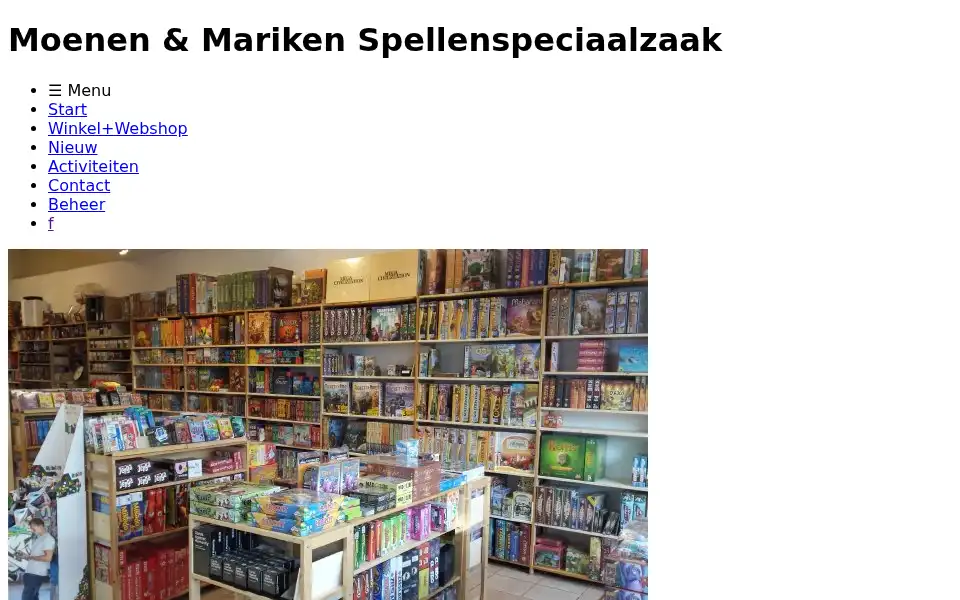 Screenshot of moenen-en-mariken.nl