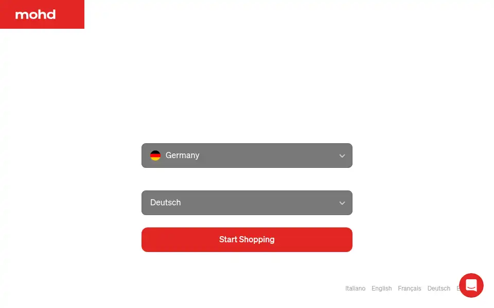 Screenshot of mohd.ch